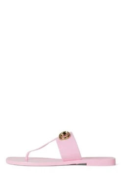 A-LIL-BIT -Outlet Elevated Steps Store a lil bit jeffrey campbell pink shiny 6 750352