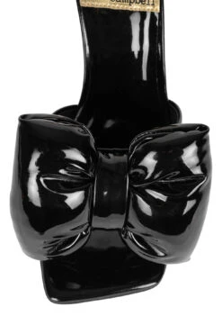 BOW-DOWN -Outlet Elevated Steps Store bow down heeled sandal yyh 604056