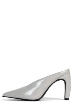 Jeffrey Campbell BUZZING -Outlet Elevated Steps Store buzzing jeffrey campbell grey patent 6 936763