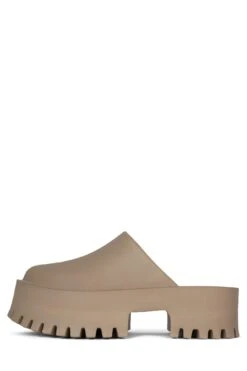 Jeffrey Campbell CLOGGE -Outlet Elevated Steps Store clogge platform mule jeffrey campbell taupe 6 948653
