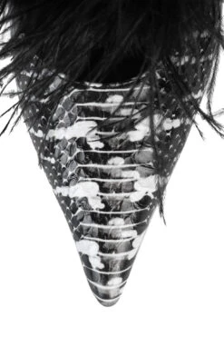 FEATHERING -Outlet Elevated Steps Store feathering heeled mule jeffrey campbell 279194