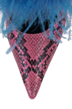 FEATHERING -Outlet Elevated Steps Store feathering heeled mule jeffrey campbell 764001