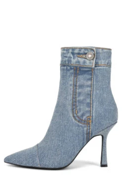 FINITELY -Outlet Elevated Steps Store finitely jeffrey campbell blue denim 6 346764
