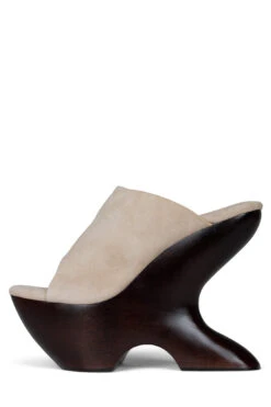 GIAH-2 -Outlet Elevated Steps Store giah 2 platform sandal jeffrey campbell beige suede dark brown 6 906400
