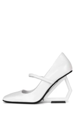 GIZA -Outlet Elevated Steps Store giza mary jane st white box white 6 925172