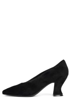 HINTS -Outlet Elevated Steps Store hints st black suede 6 389265