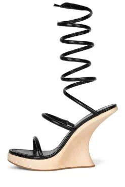 Jeffrey Campbell HISSY-FIT -Outlet Elevated Steps Store hissy fit jeffrey campbell black snake 6 590417