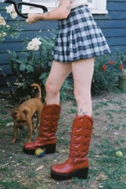 HONKY-TONK -Outlet Elevated Steps Store honky tonk knee high boot hs 923009