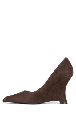 INTRIGUED -Outlet Elevated Steps Store intrigued st brown suede 6 386087