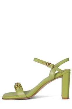Strategy LIVELY -Outlet Elevated Steps Store lively jeffrey campbell green gold 6 703296