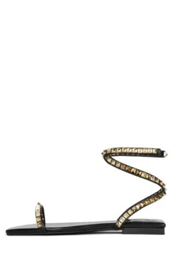 LUXOR -Outlet Elevated Steps Store luxor jeffrey campbell black gold combo 6 168965