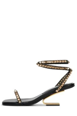 LUXOR-LB -Outlet Elevated Steps Store luxor lb jeffrey campbell black gold 6 289378
