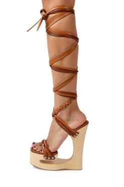 MAZES -Outlet Elevated Steps Store mazes jeffrey campbell brown multi 6 217388