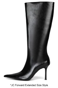MY-DARLIN -Outlet Elevated Steps Store my darlin knee high boot yyh black 12 685172
