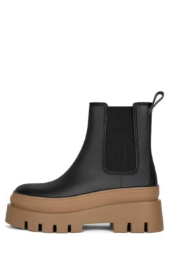 Jeffrey Campbell RAIN-STORM -Outlet Elevated Steps Store rain storm jeffrey campbell black honey 6 835149