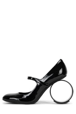 ROUNDIN -Outlet Elevated Steps Store roundin st black patent black 6 244787