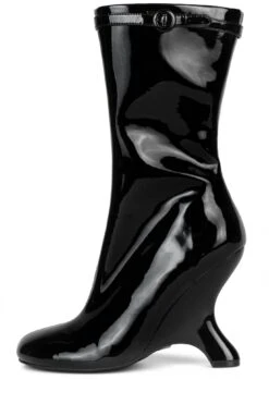 Strategy STARRING -Outlet Elevated Steps Store starring strategy black patent 6 239256