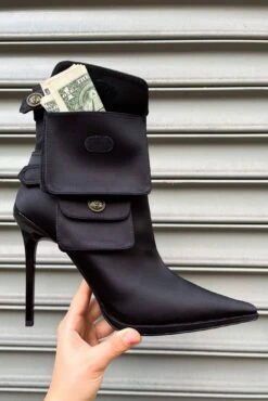 STASHED -Outlet Elevated Steps Store stashed heeled boot jeffrey campbell 666828