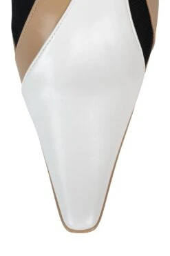 STRIPES -Outlet Elevated Steps Store stripes heeled bootie jeffrey campbell 622103